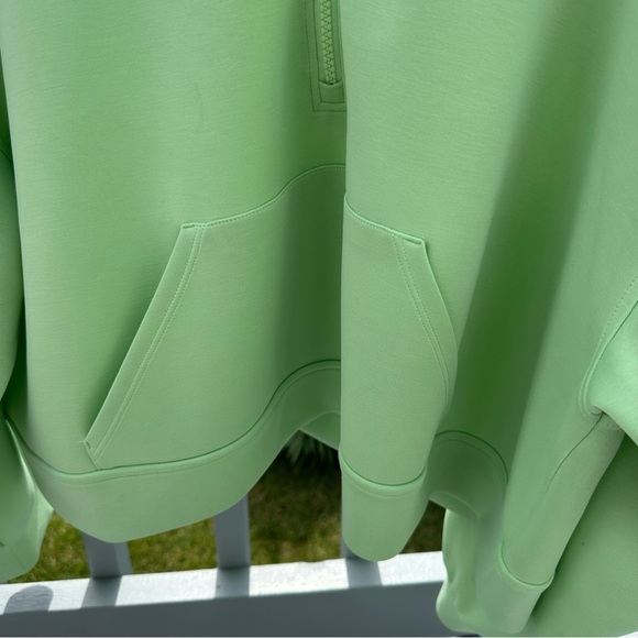 ALL IN MOTION Women's Activewear Long Sleeve Half Zip, Green,Pullover Size XXL - Picture 7 of 10